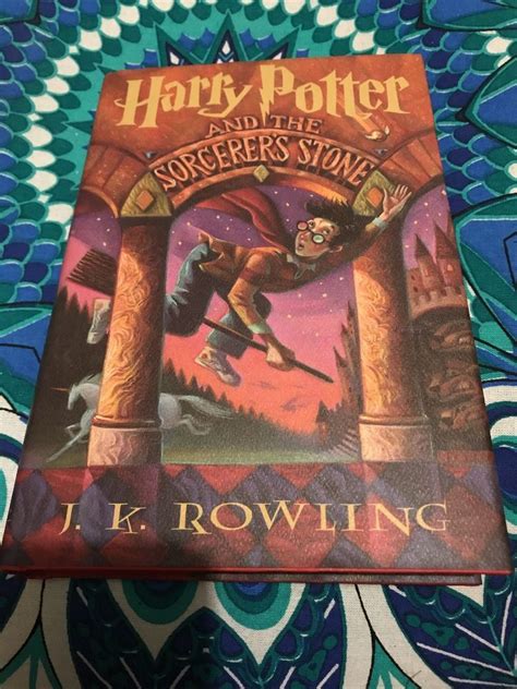 Harry Potter Sorcerer's Stone Book Cover