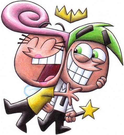 Cosmo and Wanda | Cosmo and wanda, Odd parents, Mini drawings