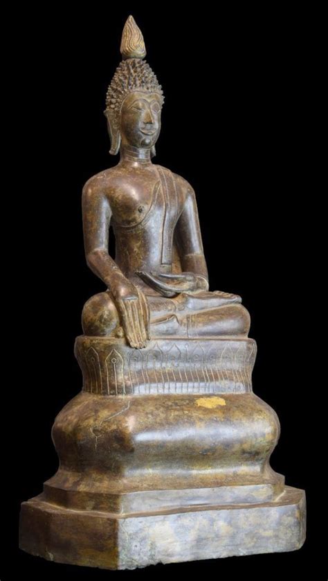 Fine Quality17th – 18thC Bronze Lao Buddha Sculpture,L40 Buddha Statues, Buddha Sculpture ...