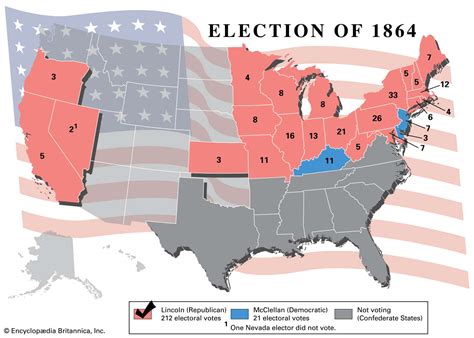 A History of U.S. Presidential Elections in Maps | Britannica