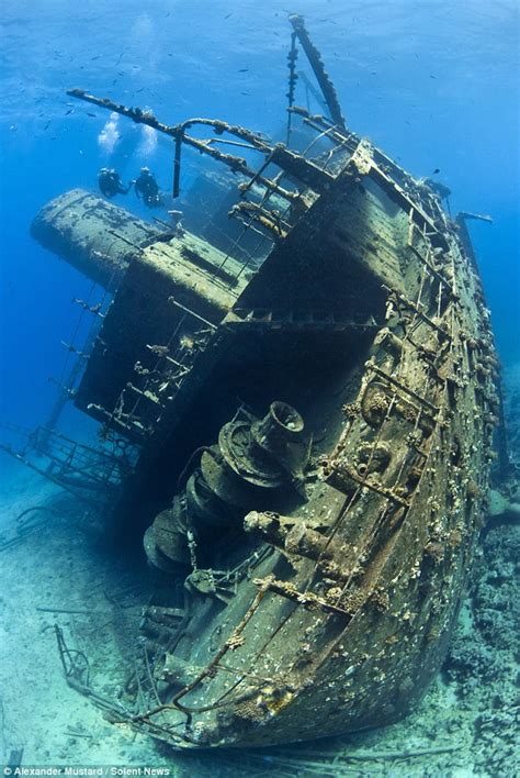 Amazing shipwrecks found on sea bed by intrepid British photographer | Daily Mail Online