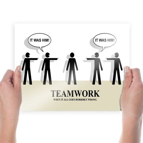 Teamwork Poster 24x18 inch