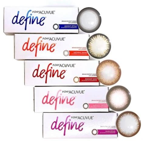 Acuvue Define Colour Contact Lenses 30pk | Up to 50% Off RRP - Anytime Contacts