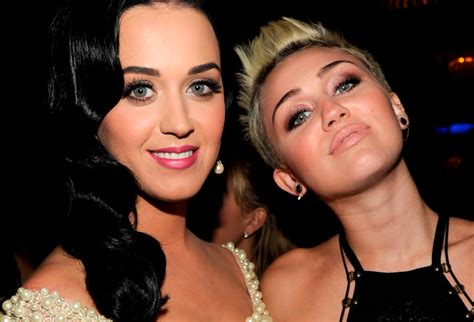 Miley Cyrus Claims Katy Perry's Song 'I Kissed a Girl' Is About Her ...