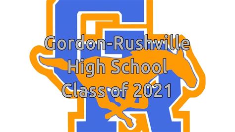 Gordon-Rushville High School 2021 Commencement Ceremony - YouTube