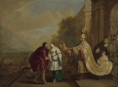 Pharaoh gives Sarah back to Abraham. 1640 Painting | Isaac Isaacsz. Oil ...