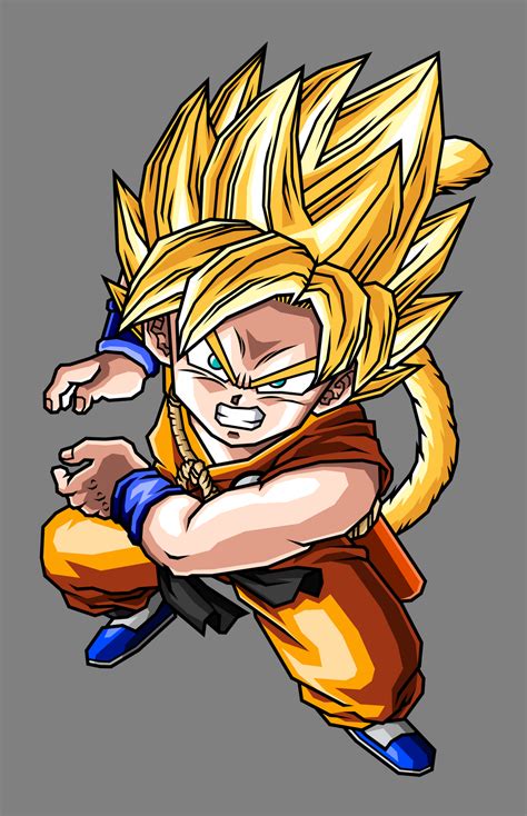 Kid Goku Super Saiyan by hsvhrt on DeviantArt