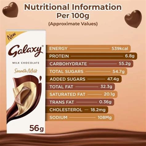 Galaxy Smooth Milk Chocolate Bar - 56gm (Pack of 8) - JioMart