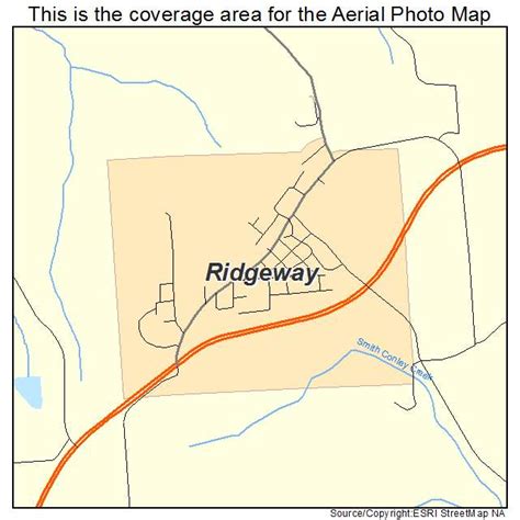 Aerial Photography Map of Ridgeway, WI Wisconsin