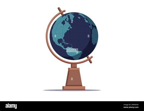 Cartoon World Globe Clipart