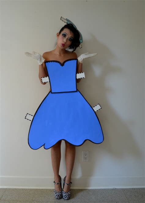 Homemade Halloween Costumes Paper Dolls - Flawssy