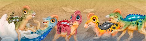 Lovable Hypacrosaurus Hatchlings by Jack Horner's Dinosaurs - Collection | OpenSea