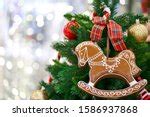 Photo of Gingerbread Christmas tree background | Free christmas images