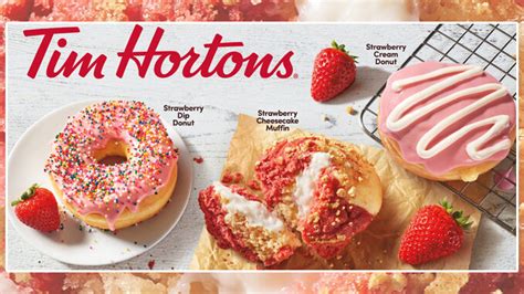 Tim Hortons Welcomes Back Strawberry-Flavored Treats For Summer 2023 - Chew Boom