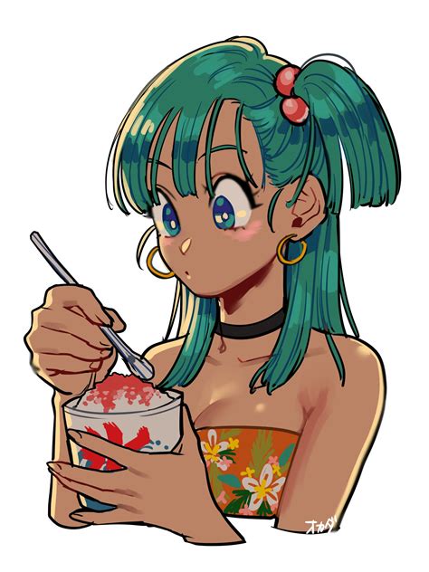 Bulma by OKADA [@HOOOOJICHA on Twitter] : r/dbz