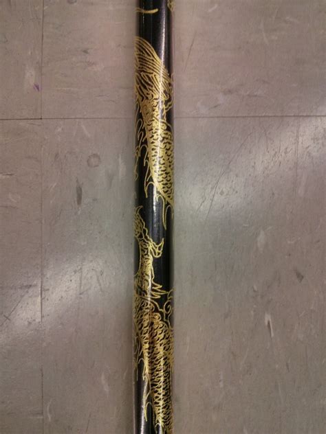 Martial Arts Bo Staff Weapon with Dragon Lightweight Karate Competition Demo 54" | eBay | Bo ...