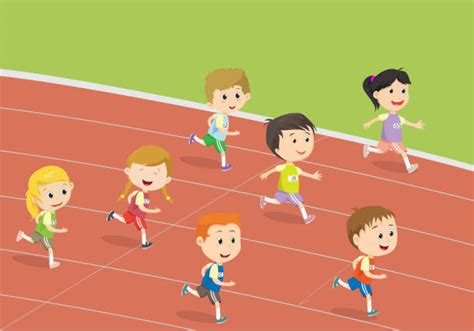 Kids Race Clipart