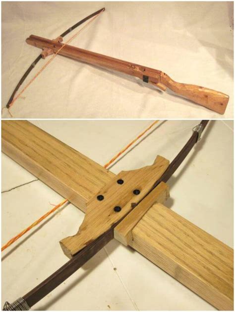 5 Homemade DIY Crossbow Plans Free - DIY Crafts