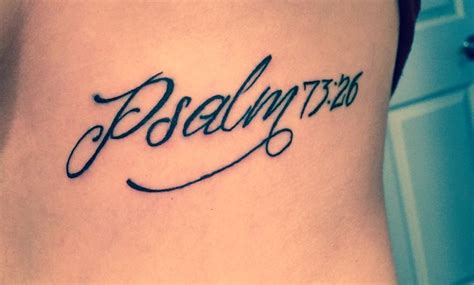 first tattoo, on my rib cage. psalm 73:26. #scripture #ribs #tattoo | Tattoo inspiration, First ...