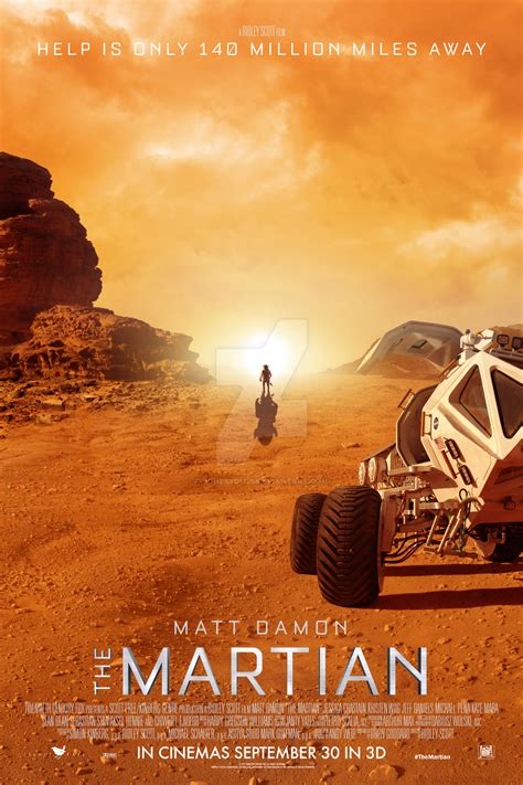 The Martian Poster by jonesyd1129 on DeviantArt