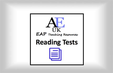 EAP Academic Reading Tests