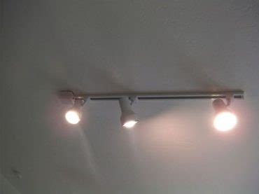 DIY track lighting installation, Puts Light Where You Want It