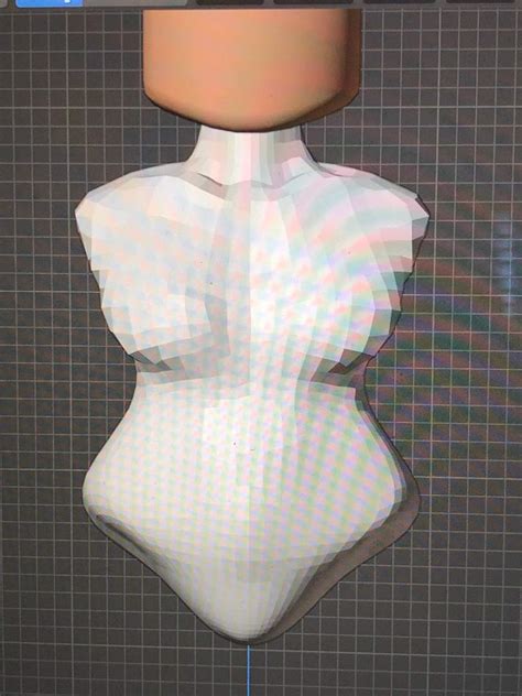 First Women’s Torso In Blender | Roblox Amino