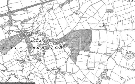 Historic Ordnance Survey Map of Castle Bromwich, 1886 - 1902