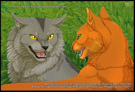 Graystripe and Fireheart by Vialir on DeviantArt