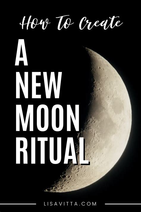 8 Steps To Creating A New Moon Ritual | Full moon ritual, New moon rituals, New moon