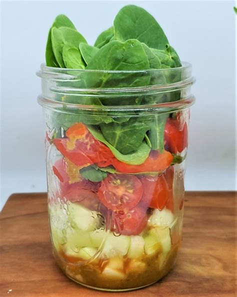 Spinach Salad with Honey Mustard Dressing - Buzz Savories, LLC