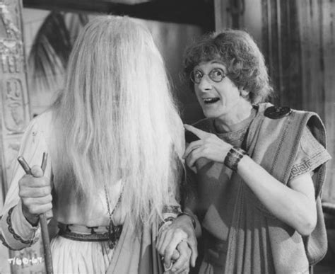 Jon Pertwee as the Soothsayer and Charles Hawtrey as Seneca, Caesar's father-in-law, in Carry On ...
