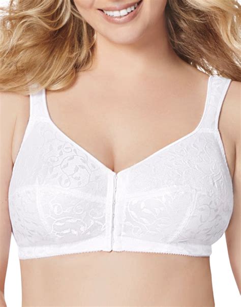 Intimates & Sleep Details about Just My Size Easy-On Front Close Wirefree Bra,Style MJ 1107 ...