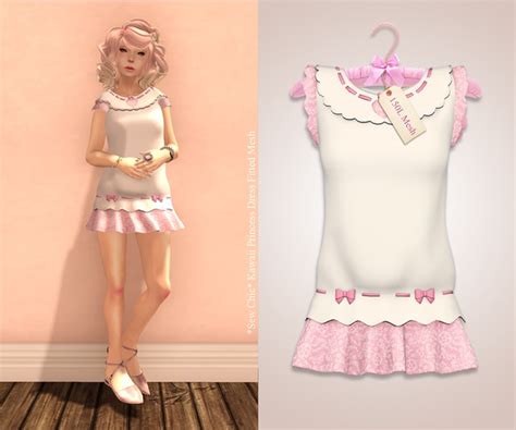 Second Life Marketplace - *SC* Pink Kawaii Princess Dress