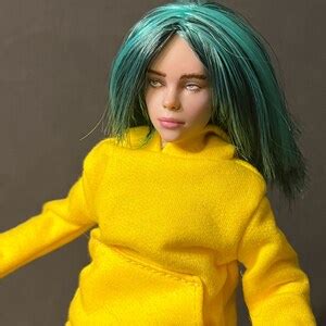 12 Fashion Doll Repaint Billie Eilish Bad Guy - Etsy