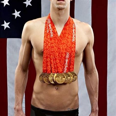 Michael Phelps with his 8 Gold Medals! And more at home..this is a REAL swimmer. | Phelps ...