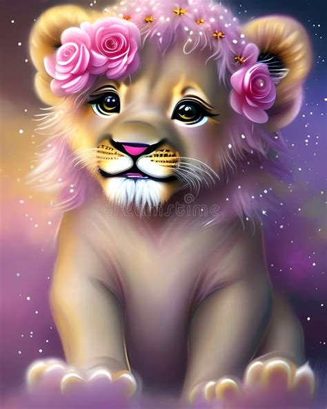 Whimsical Lion Stock Illustrations – 294 Whimsical Lion Stock ...