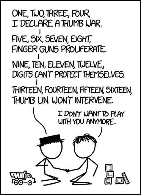 xkcd: Thumb War