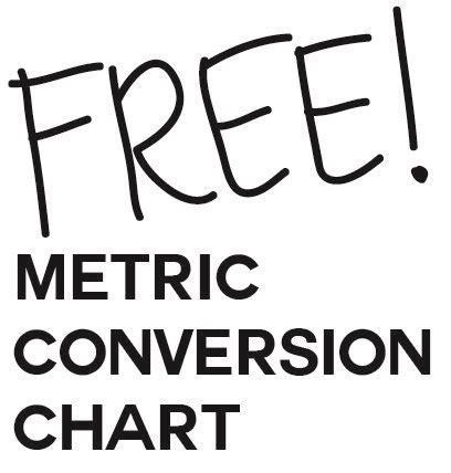 Fabric Metric Conversion Chart - | Metric conversion chart, Metric conversions, Metric