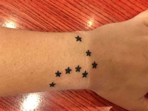 Big Dipper North Star Tattoo