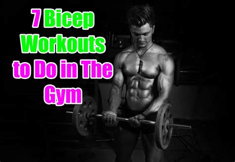 7 Bicep Workouts - Best Exercises for Beginners at the Gym | Biceps ...