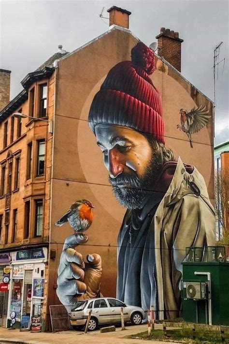 Glasgow street art : r/pics