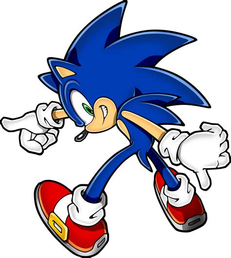 Sonic Art Assets DVD - Sonic the Hedgehog - Gallery - Sonic SCANF