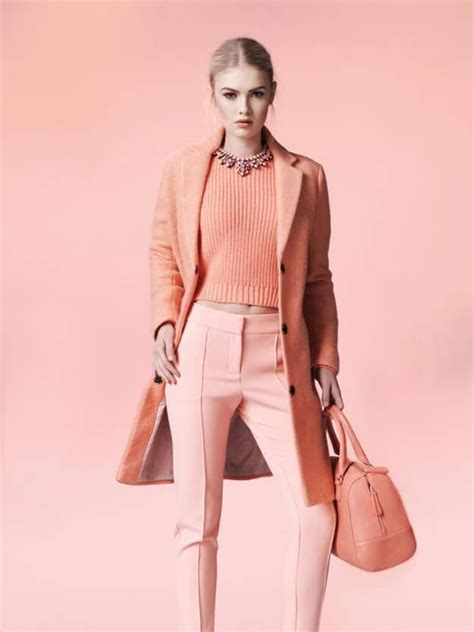Peach Monochromatic Outfit | 9 Cute Monochromatic Outfit Ideas for Spring | Peach clothes, Peach ...