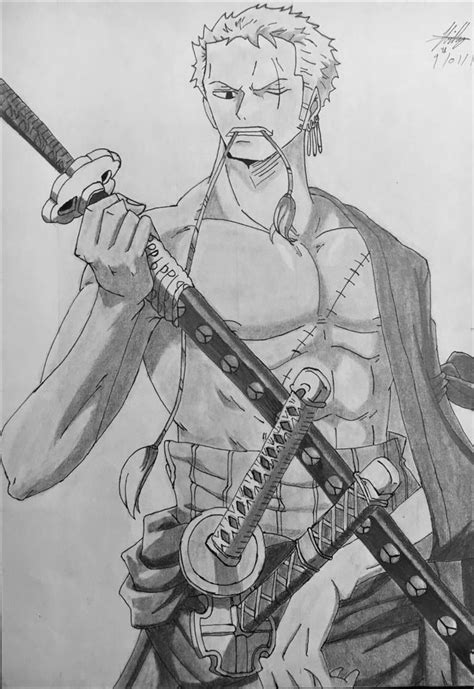 Zoro Drawing | Tatuagens de anime, Anime, Personagens de anime