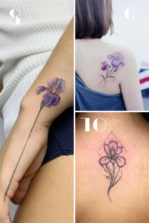 Iris Flower Tattoo Meaning - Printable Calendars AT A GLANCE