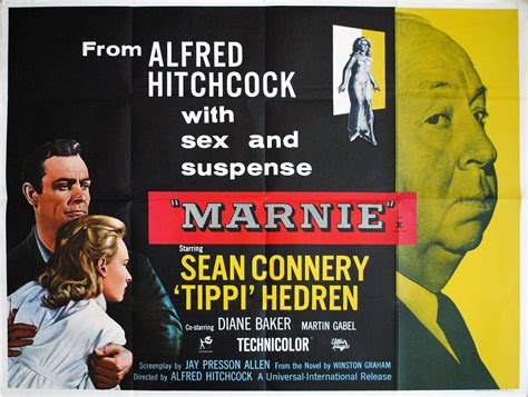 Hitchcock's MARNIE UK Quad poster | Picture Palace Movie Posters