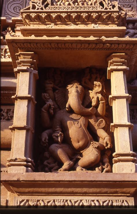 Ganesha in a Temple Niche - Education - Asian Art Museum