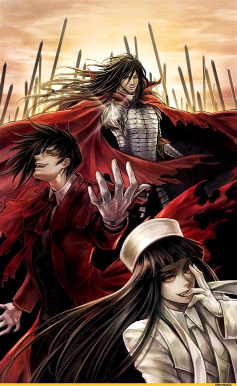 Tags: DigitalART Manga Fanart Anime Hellsing Alucard Dracula Female Girlycard | Hellsing alucard ...