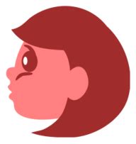 Girl profile Vector for Free Download | FreeImages